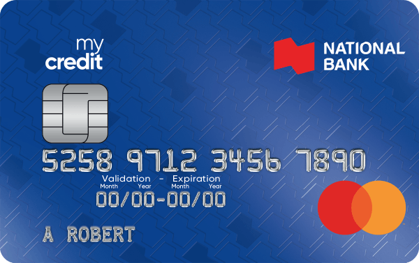 National Bank mycredit Mastercard credit card